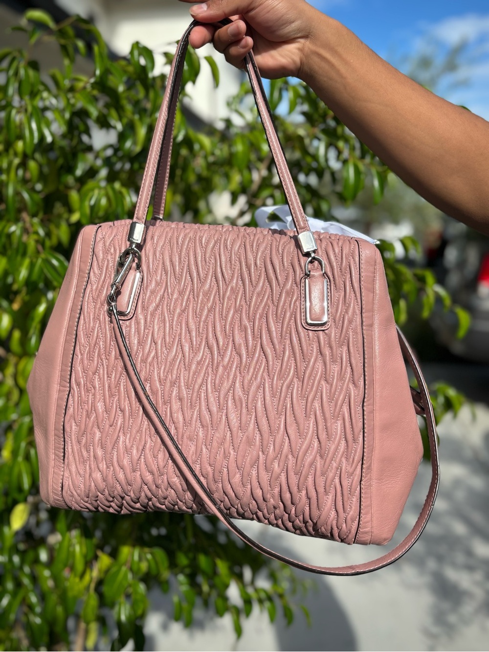 Pink Coach Bag - Picture 2 of 4